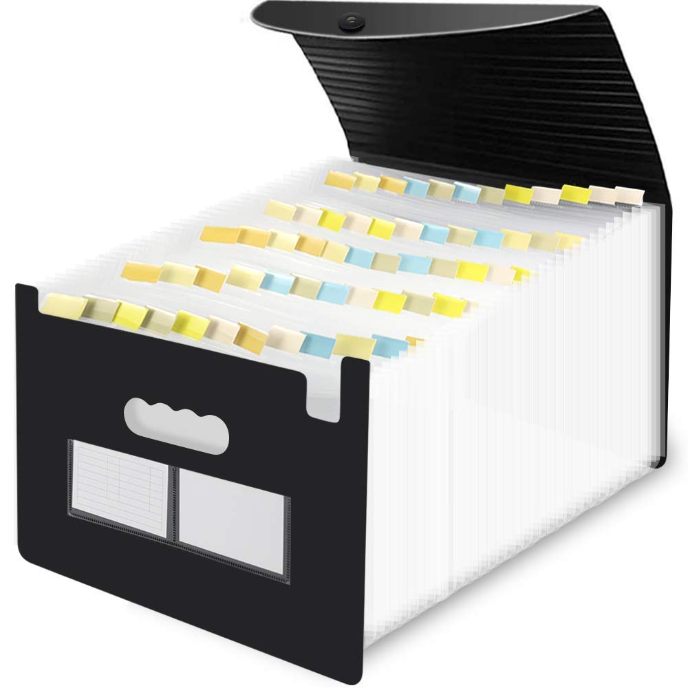 Buy AFMAT Accordian File Organizer, Expanding File Folder File
