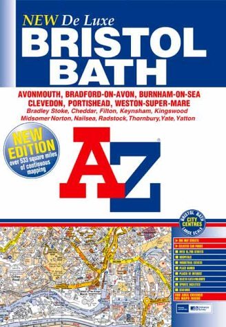 A-Z Bristol, Bath De Luxe Street Atlas