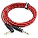 KLIQ Guitar Instrument Cable, 10 Ft - Custom Series with Premium Rean-Neutrik 1/4