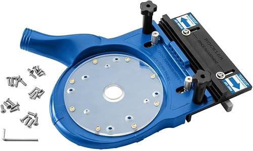 Perfect Fit Dado Jig - Precision Wood Shaper for Accurate Grooves- Easy-To-Use Router Jig w/Dust Collection Port - Versatile Accessory for Wood Working Projects