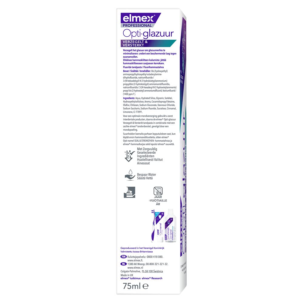 12x Elmex Zahnpasta Glasurschutz 75 ml
