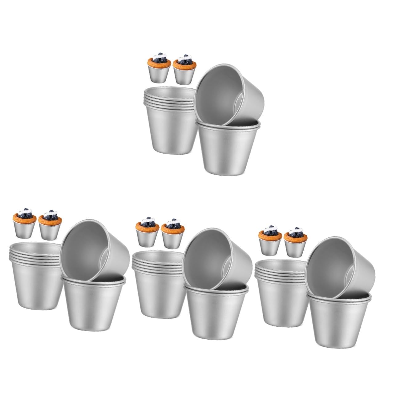 ABOOFAN 32 Pcs Moule À Gâteau Moules À Gâteau Pour La Cuisson Des Moules À Pudding Moule À Moules À Gâteau Moules Pour La Cuisson Des Doublures De Cupcake De Cupcake Pochoirs À