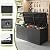 UDPATIO 120 Gallon Deck Box Outdoor Storage Box Lockable Waterproof Resin Indoor Outdoor Storage Container for Patio Cushions, Tools, Package Delivery Boxes for outside