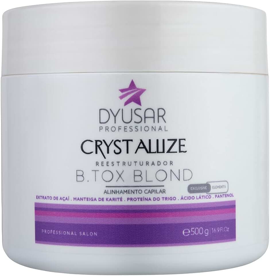 B.Tox De Cristal Matizador 500ml Dyusar Cosméticos