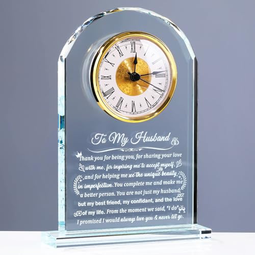 Arikyrist Crystal Glass Clock