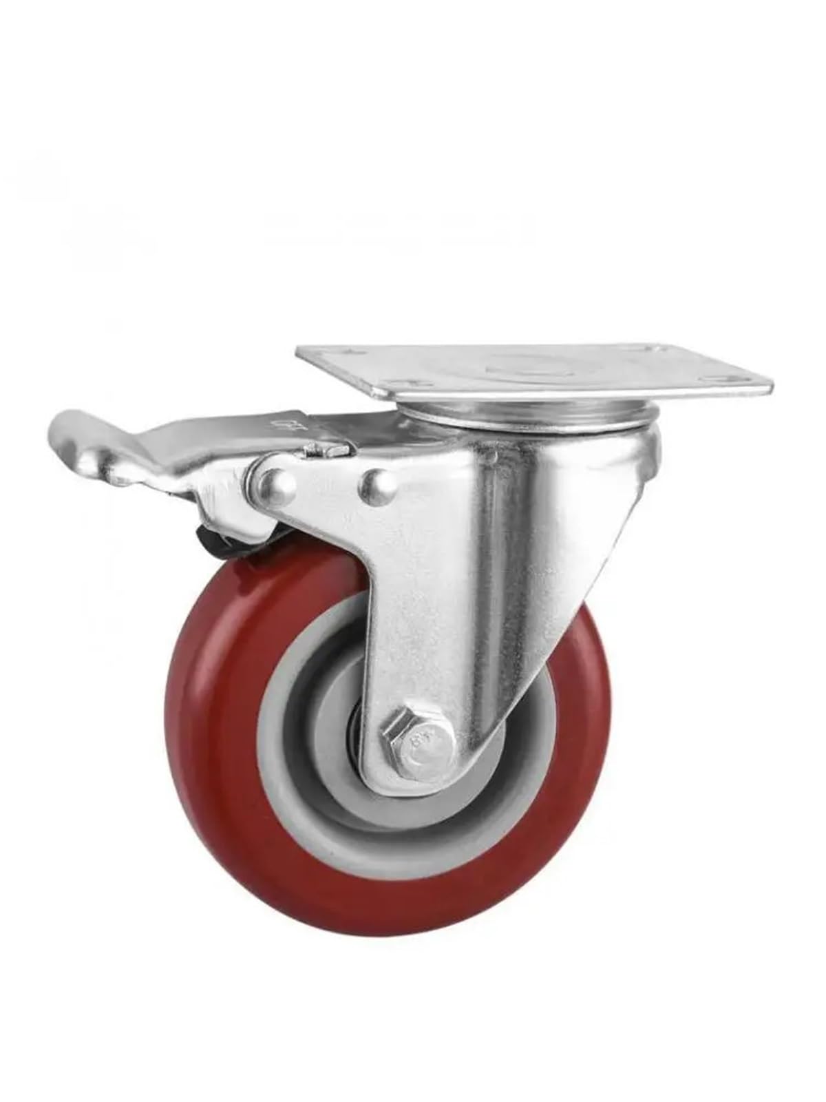Roulette universelle de 5 pouces à double roulement pour cage de stockage - 6