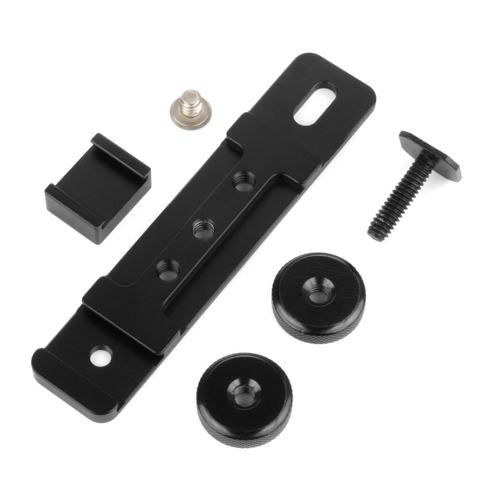 CHICHIYANG Multifunctional Aluminum Alloy 1/4 Screw Interface Hot Shoe Bracket Set for Sony/for Pentax/for Olympu Camera