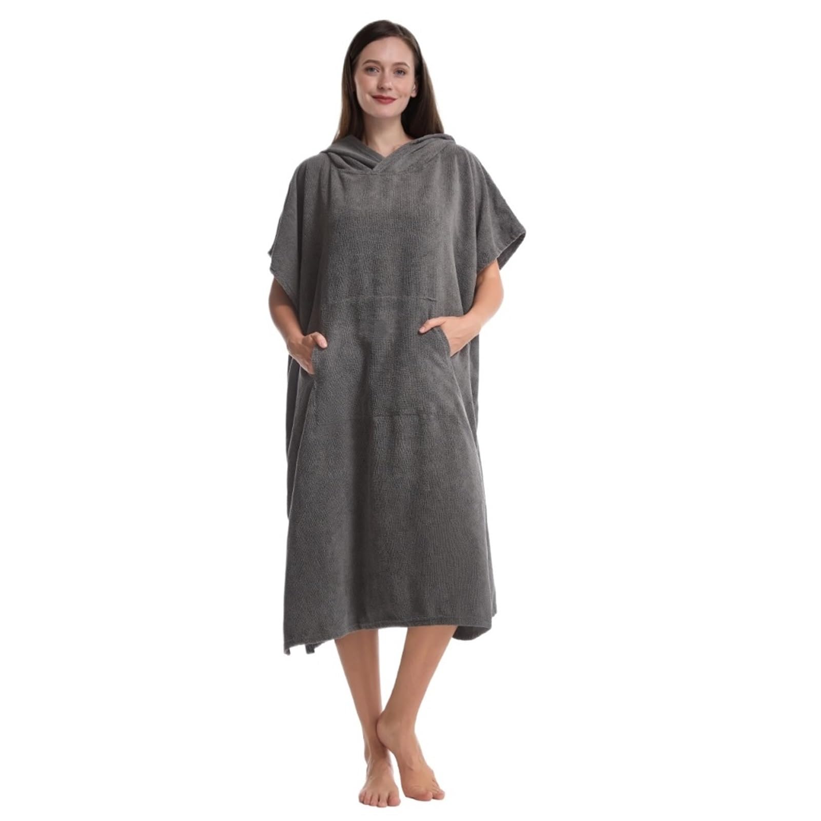VOPLIVAT Fabric Surf Poncho Robe