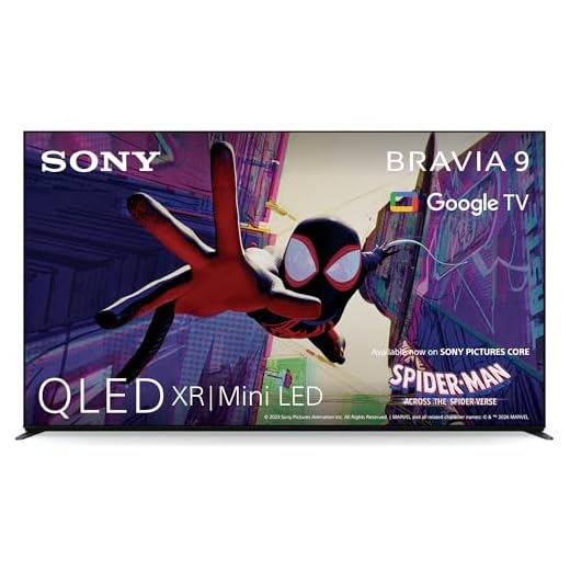 Sony BRAVIA 9 QLED (XR l Mini LED) 65 Inch 4K HDR Google Smart TV, Gaming Functions, IMAX Extended, Dolby Vision Atmos, Chromecast, AirPlay, 120Hz K65XR90