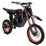 Windone RM7 Electric Dirt Bike, 2200W Peak Ebike, 48V 22.5Ah Up to 37MPH & 45-Mile Electric Motorcycle, 14