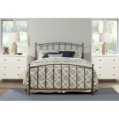 Hillsdale Furniture Warwick Bed, Gray Bronze #TOP2