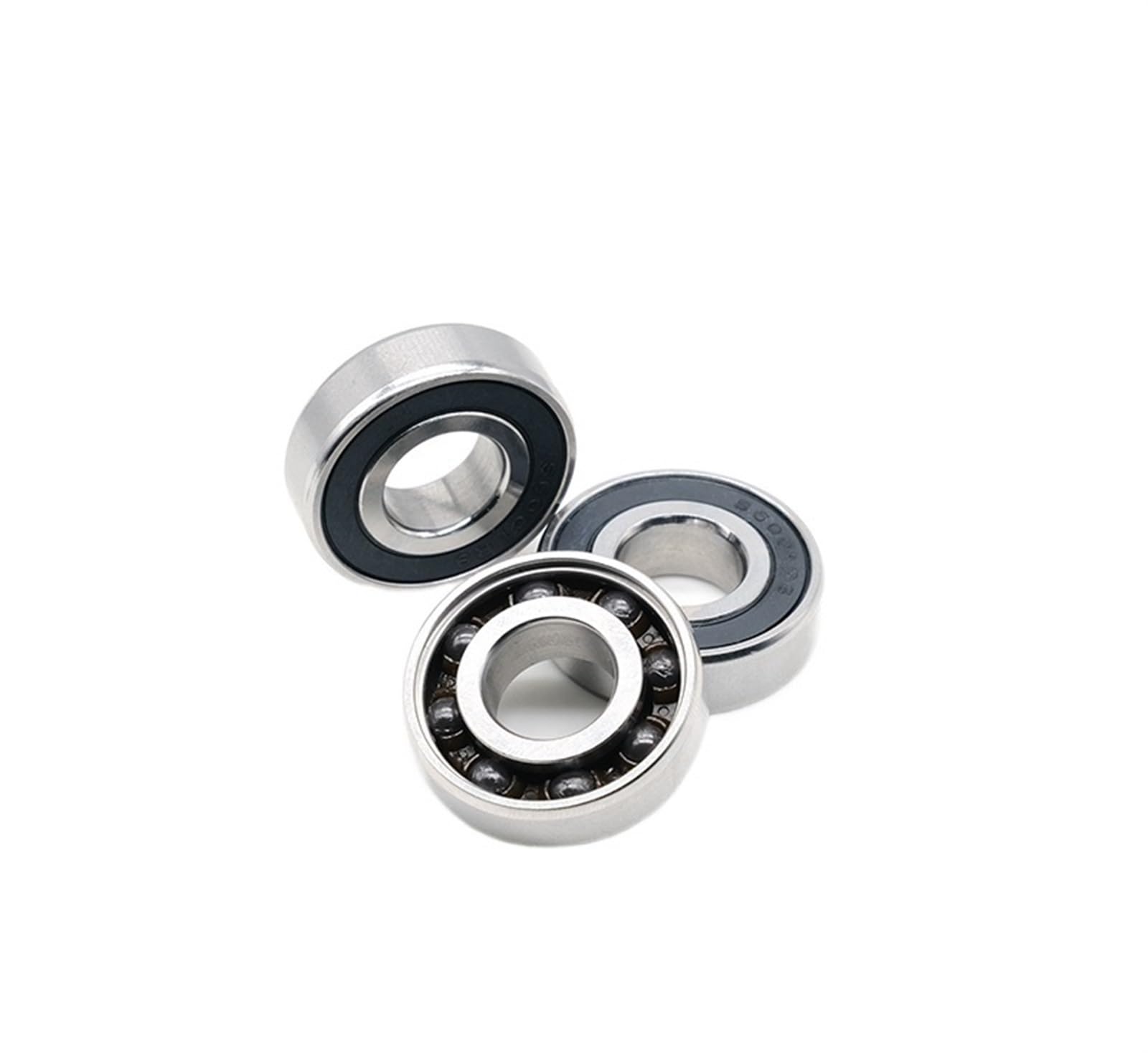 VSPPJYFG Bimetal Seal Shield Micro deep Groove Bearing 1pcs S6001 RS CB 12x28x8mm Stainless Steel Hybrid Ceramic Bearing