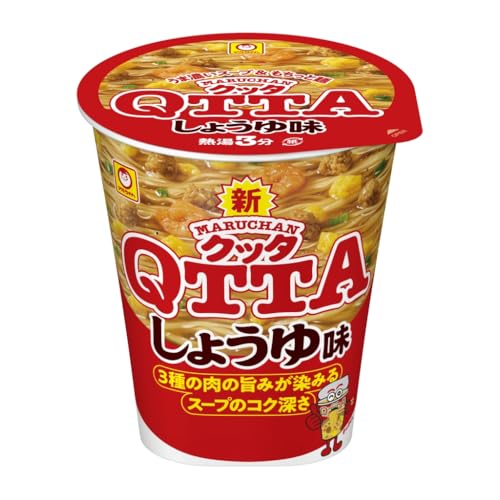 ＭＡＲＵＨＡＮ ＱＴＴＡ しょうゆ味 (74g x 12個 /カップ麺) カップラーメン インスタントラーメン ラーメン 箱買い 東洋水産 クッタのサムネイル