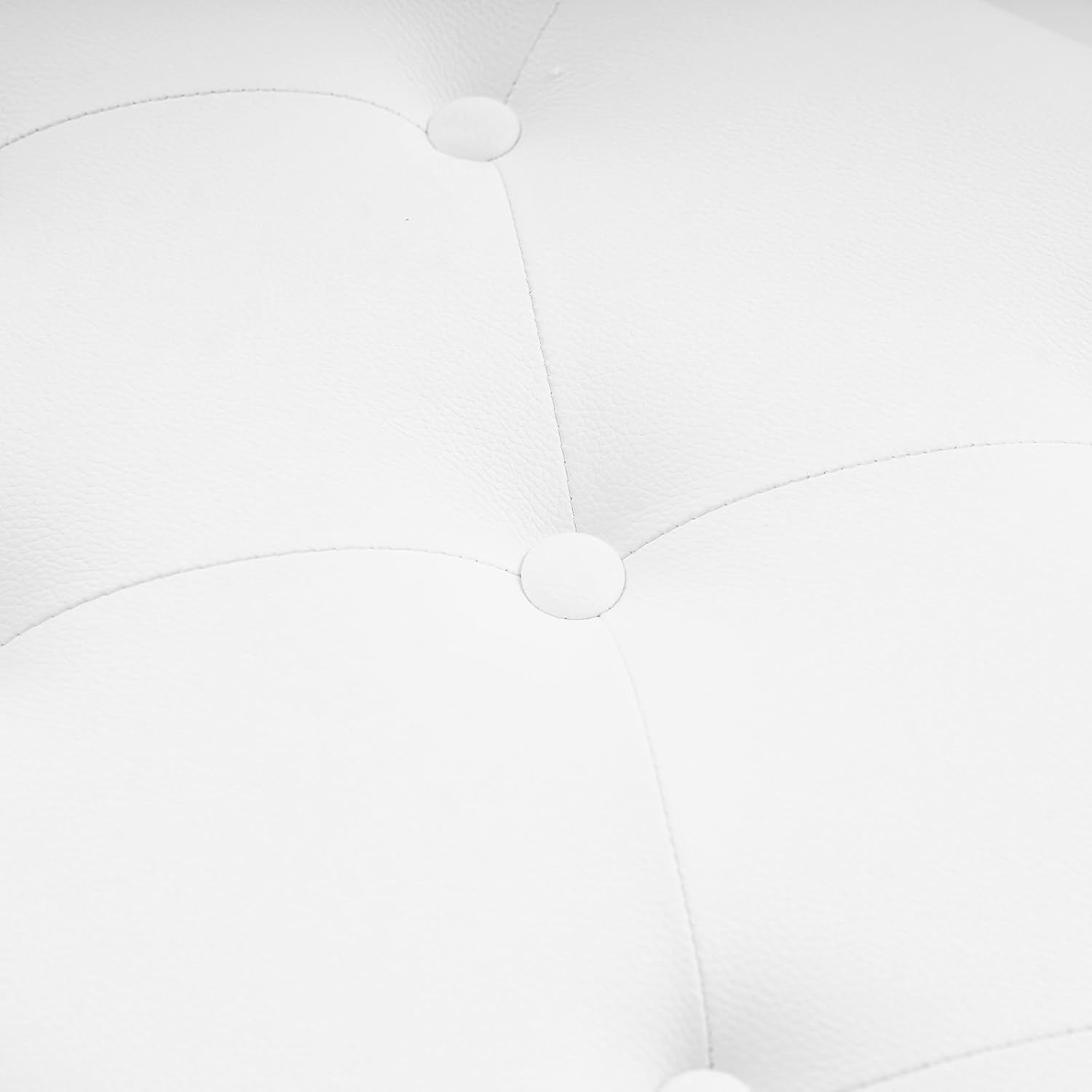 Adjustable Double/Duet Piano Bench, Heavy Duty Solid Wood Double Piano Stool Keyboard Bench Seat with PU Leather Padded Cushion for Music Books & Leather Cushion for Keyboard Piano (White)