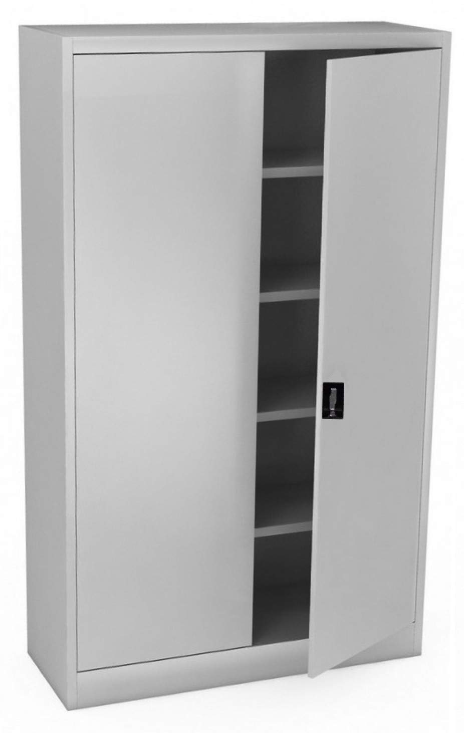 Armadio in metallo ad ante battenti dim. cm 100x45x250.