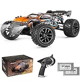 【2,4 GHz und IPX4-Niveau】2,4-GHz-Vollsynchronfernsteuerungssystem. Vollgas / Lenkung. Ermoeglicht durch die Anti-Jamming-Funktion, dass mehrere Autos gleichzeitig auf derselben Strecke fahren. 60-80 Meter Kontrollentfernung.IPX4 Level Semi-Waterproof schützt die RC-Trucks vor Spritzwasser und Wellen. Die halb wasserdichte Funktion ermöglicht ein spielen bei jedem Wetter. Stellen Sie sicher, dass Sie das Auto rechtzeitig trocknen und reinigen, um die langfristige Leistung zu maximieren.