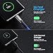 AINOPE 2-Pack USB C Cable [Never Rupture] 3.1A Fast Charging, [6.6FT+6.6FT] Type-C Cable Charger Zinc Alloy Fabric Braided USB A to USB C Cord Compatible Galaxy S20 Note 9 S9 S8 Plus S10, V30,V20,G6