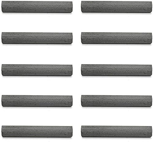 Miniatura 6 de CynKen 10 unids 0.315 in* 1.969 in barra de ferrita barra Loopstick para antena de radio cristal aéreo alrededor de 0.32 "x2"