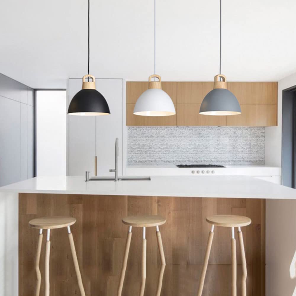 Lámpara Colgante Nórdica E26 De Metal para Comedor O Estudio.