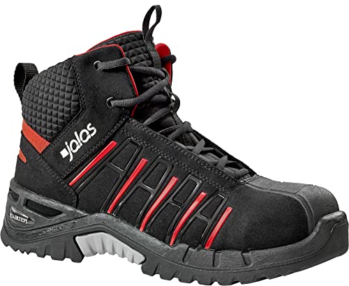 Image of Jalas 9975 Exalter Safety Shoe - Work Boots - Aluminium Toecap - Mid-Cut - Water Repellant - S3, SRC, HRO, Protective Work Shoes for Everyday Comfort