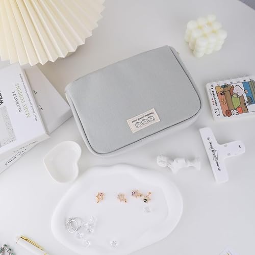 Miniatura 6 de iSuperb Estuche grande para lápices, gran capacidad, puede contener un libro, bolsa para bolígrafos, impermeable, para adultos, niños, estudiantes