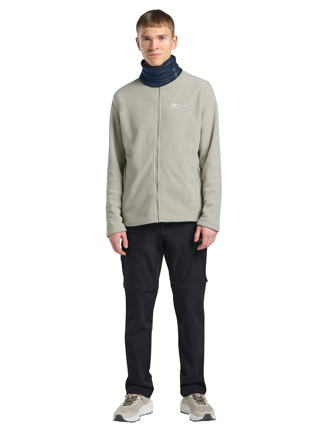 Jack Wolfskin Podstawowy Pasek na szyję Legginsy Niebieski, Jeden rozmiar Unisex Dorosły, niebieski okupro, rozmiar uniwersalny