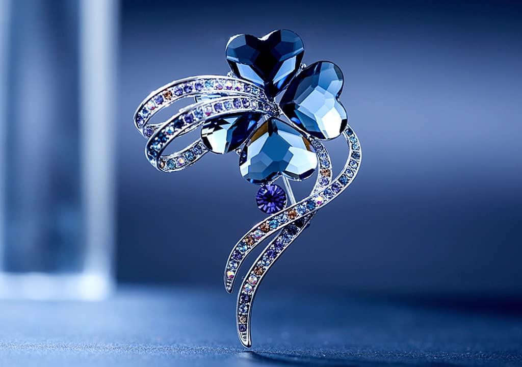 Broszka szpilki Rhinestone z kryształowych biżuterii Broszki i pinki