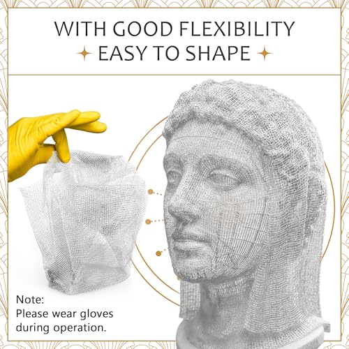 Image of UNIFAMILY Sculpting Wire Mesh,6.5FT x 16IN Aluminum Wire Mesh for Arts and Craft, Aluminum Armature Wires for Sculpting, Armature Mesh for Clay, Sculpting Craft Mesh for DIY Projects (6.5FT-1 roll)