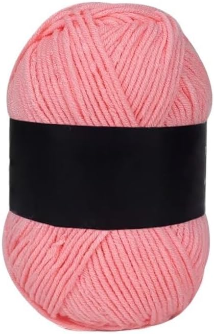 Blended Craft Thread 5 Rolls 50g 4-Ply Medium Worsted Weaving Cord(2)