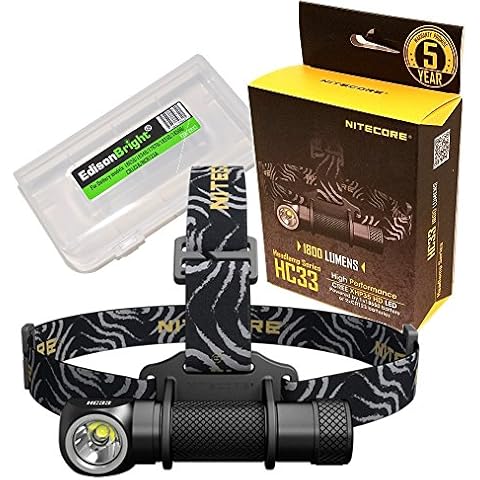Linterna frontal compacta Nitecore HC33 1800 lúmenes Cover
