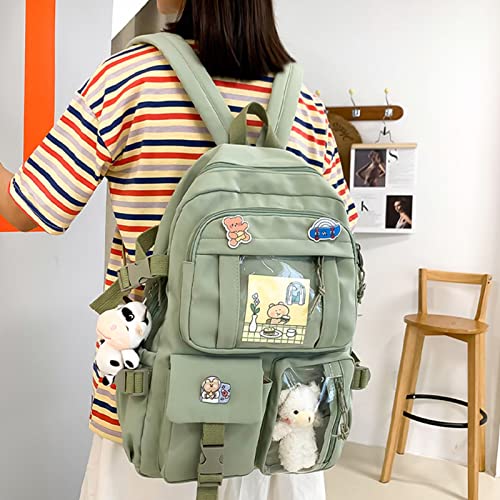 Mochilas Casuais, Mochila para Estudantes do Bolsa de Ombros Bonita Mochila de Grande Capacidade com