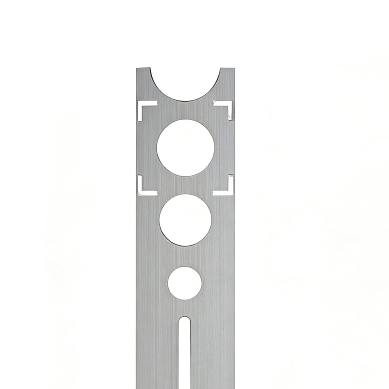 Ceramic Tile Hole Locator - Stainless Steel Universal Adjustable Gauge,Tile Hole Locator Ruler | for Marble Wood Glass Floor Ceramic