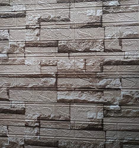 Oturma Odası Duvar Kağıdı Paneli Kendinden Yapışkanlı 3D NW116