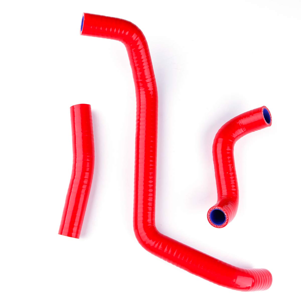 Kit de tuyau de refroidissement en silicone pour radiateur Can-Am Bombardier DS650 DS 650 2000-2007 (rouge)