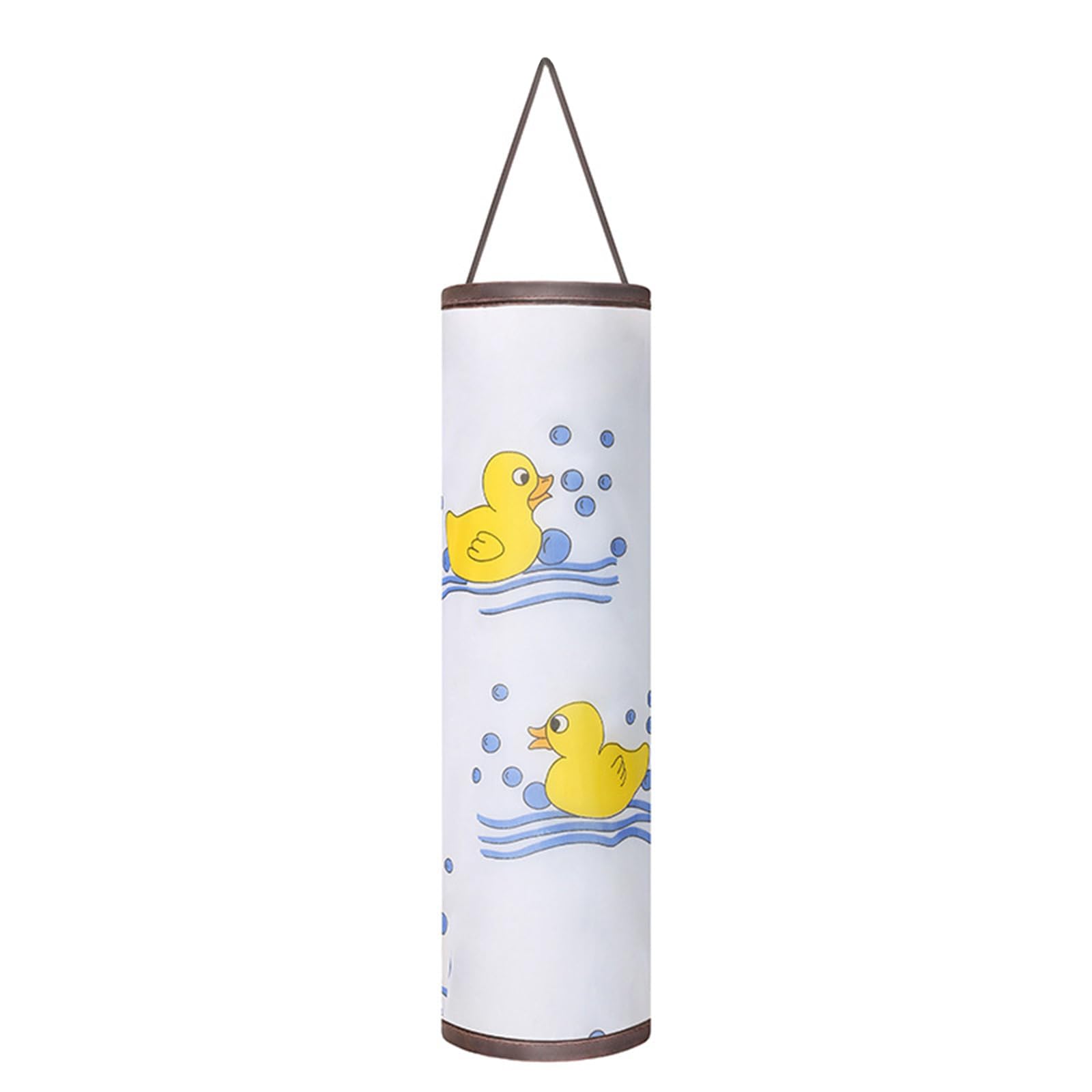 Fabric Hanging Garbage Bag Storage Bag Holder Shopping Bag Dispenser Hanging Storage Organizer Kitchen Holder Wall Hanging