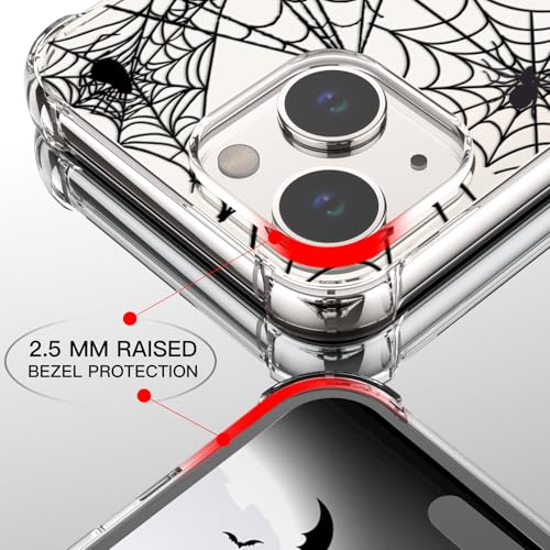 Coque de protection iPhone 14 Plus Halloween transparente en TPU - 4