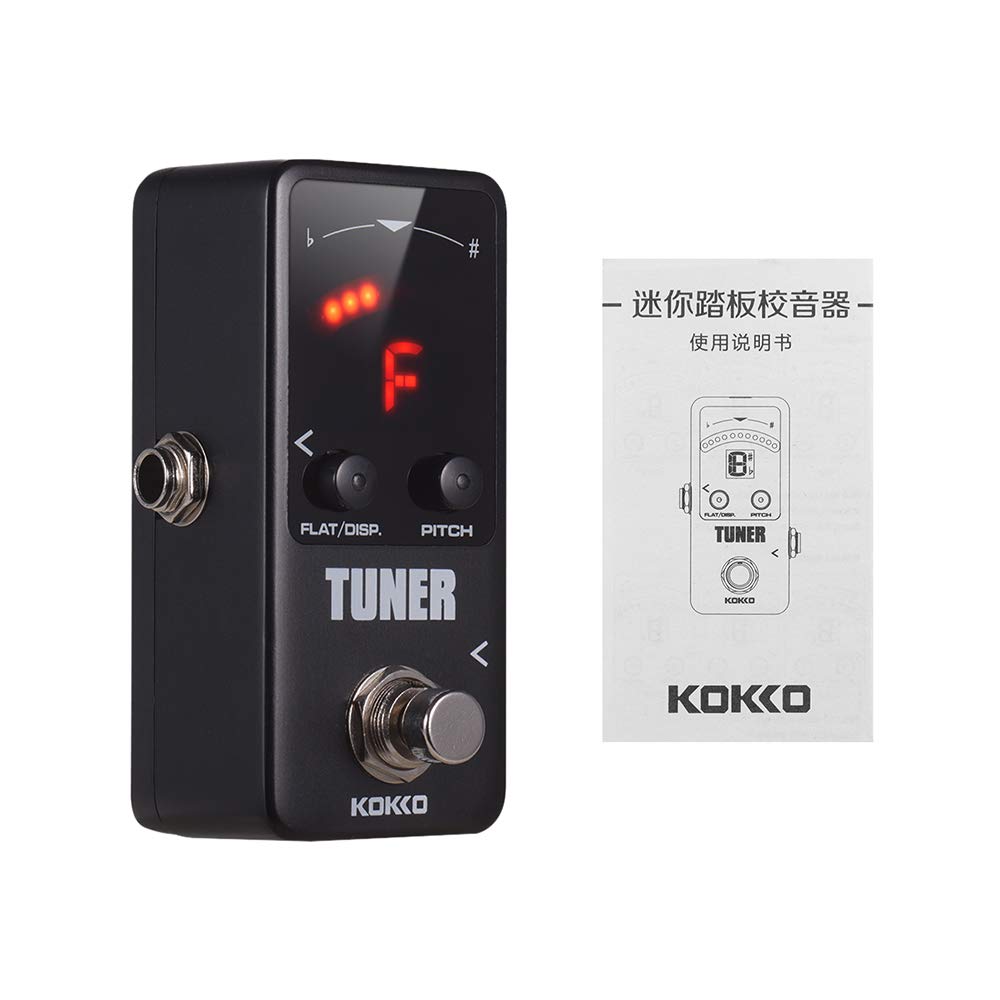 Amazon | ギターペダルチューナー Tickas FTN2 MINIクロマチックギター