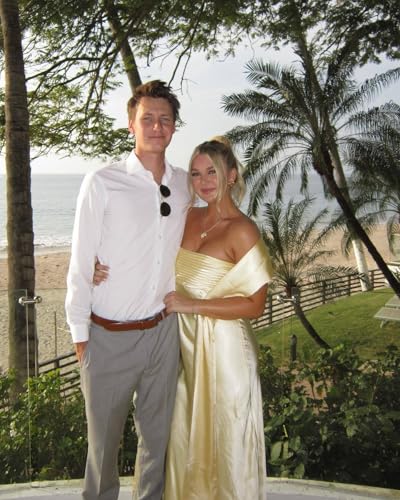 Bridesmaid Dresses 2025 Strapless Formal Party Dress Bodycon Satin Long Ball Gown with Scarf SP1044