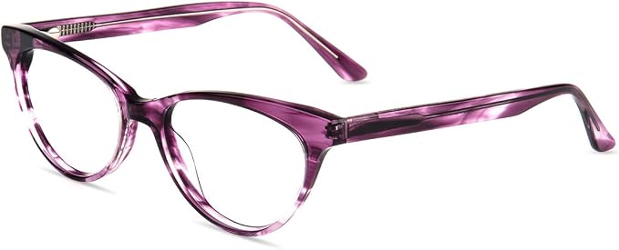 Amazon.com: Gafas de bloqueo de luz azul Firmoo, gafas de lectura para  ordenador ojo de gato, gafas con aumento, morado, M : Salud y Hogar