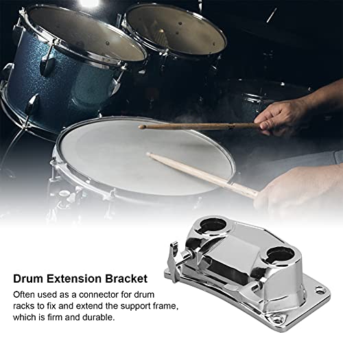 Drum Clamp Zinc Alloy Doble Agujero 5.3 pulg para Batería miniatura 2