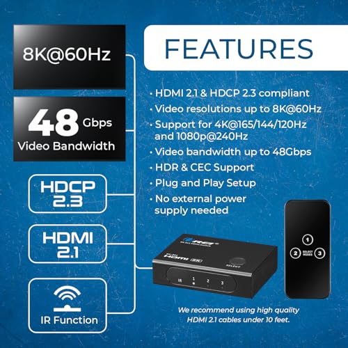 Deluxe 8K video switcher Bundle product image
