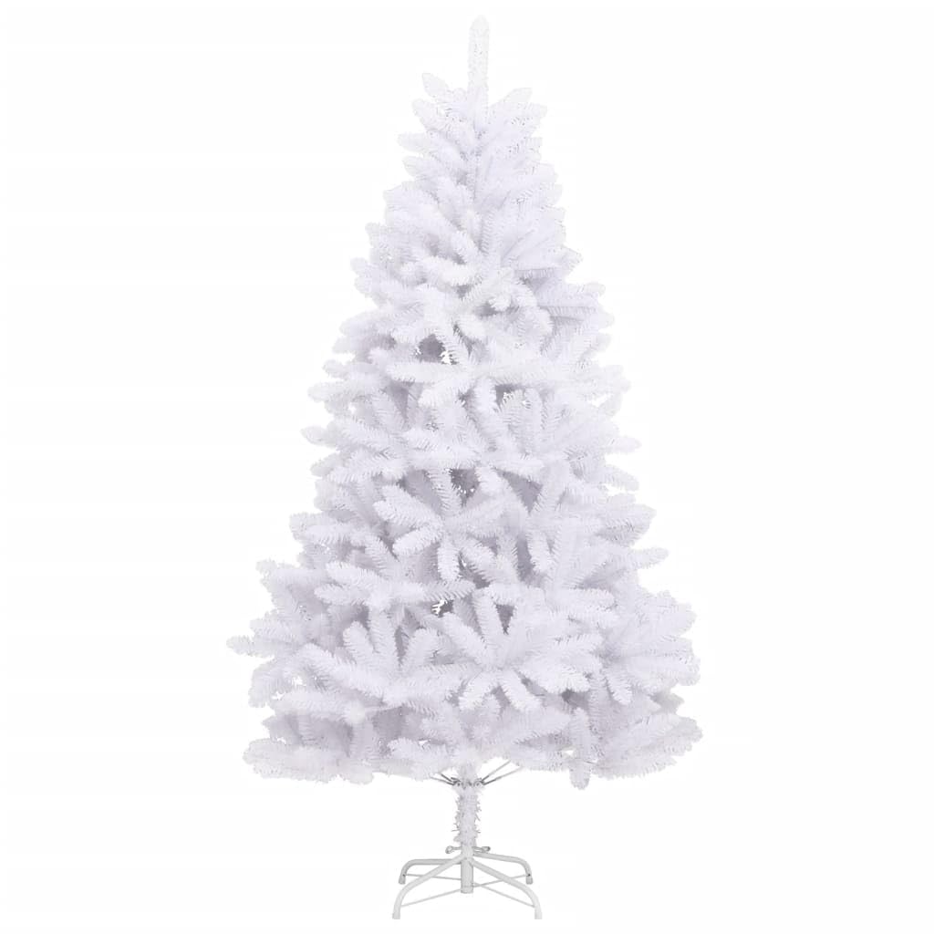 Sapin de Noël Artificiel à charnières avec Support Blanc 180 cm,Maison & Jardin,Décorations,Décorations de Noël & saisonnières,Sapins de noël,4.62 kg-357786
