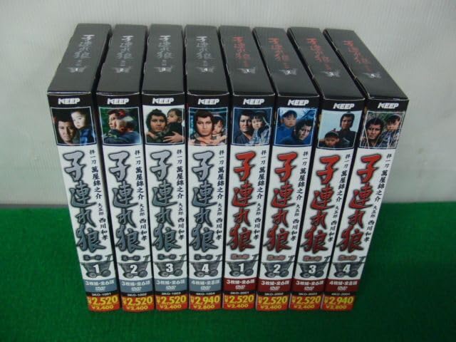 Amazon.co.jp: 子連れ狼 DVD ボックス セット 第一部 1?4/第二部 1?4