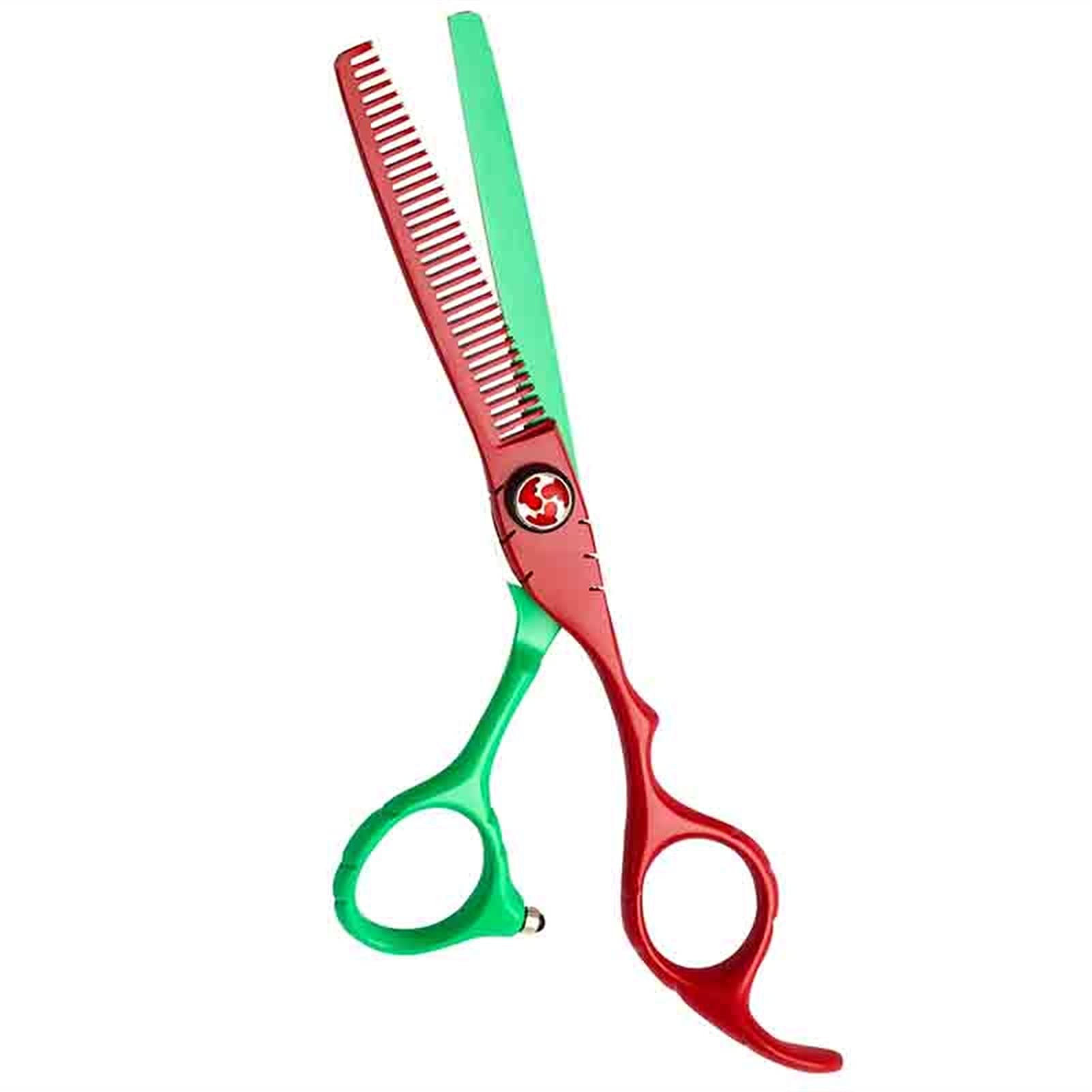 Tijeras Peluqueria/Tijeras Pelo Set de corte de pelo de 6 pulgadas Conjunto de borde recto Asfecto afilado tijera Texturizing Thinning SALON SALON BARBER BARBER PELOPERSERSER Tijeras for corte de cabe