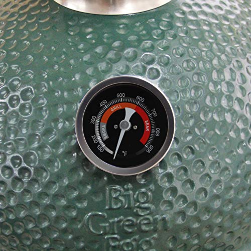 Grill Temperature Gauge for Big Green Egg 150-900°F Waterproof 3 1/4" Large Face Stainless Steel Cooking Thermometer for Barbecue Charcoal Grill Big Green Egg Thermometer Replacement Accessories Tool - Thumbnail 4
