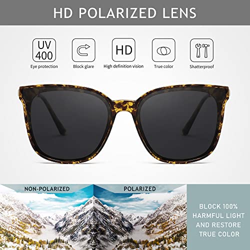 SUNGAIT Women Sunglasses Oversized Polarized: Vintage Style for Beach Party Driving2