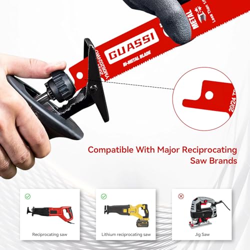 Guassi 15-Pack High TPI Saw Blades