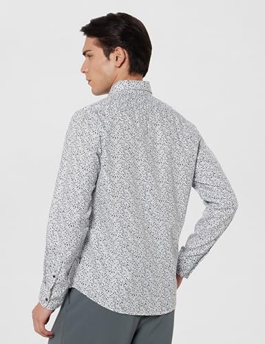 Image of Pepe Jeans Men's Casual Shirt | Trendy Printed Shirt for Men| Regular Fit | Full Sleeve | Available in Plus Size, Cotton