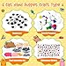 WATINC 6Pcs Hand Puppet Making Kit, Art Craft Felt Sock Puppet Toys, Creative DIY Make Your Own Pompoms Wiggle Googly Eyes Storytelling Role Play Party Supplies Gift for Girls Boys (Cat A)
