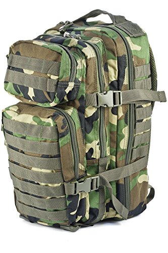 Preisvergleich Produktbild Mil-Tec US Assault Pack lg woodland